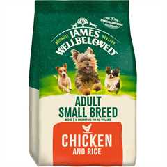 James Wellbeloved Small Breed Adult Dry Dog Food - Chicken & Rice - 7.5kg